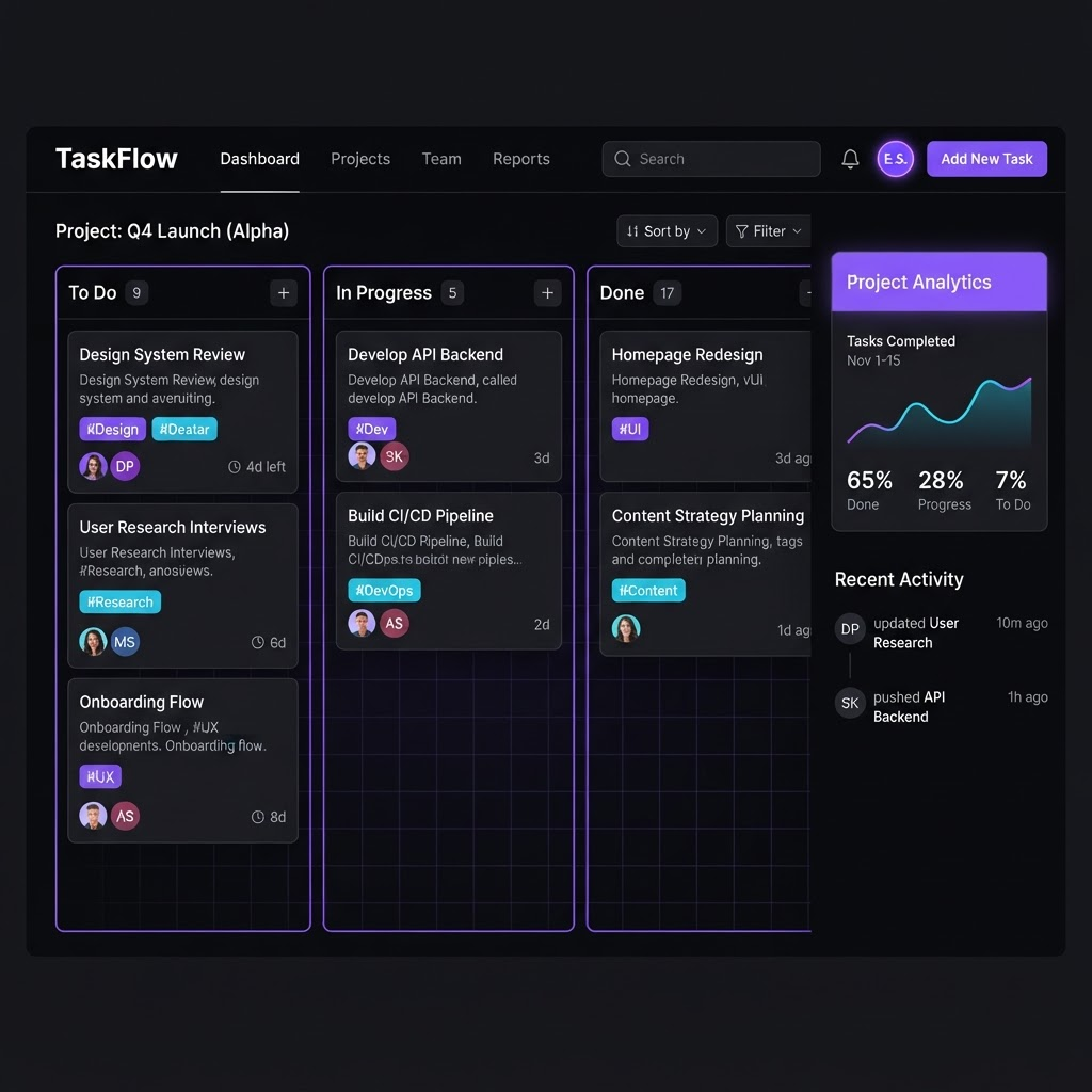 TaskFlow preview